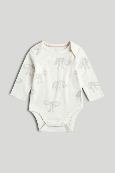 Mothercare / Комплект слип, боди 2 шт., брюки, лонгслив, фартук нагрудный, варежки-царапки и шапка для девочки