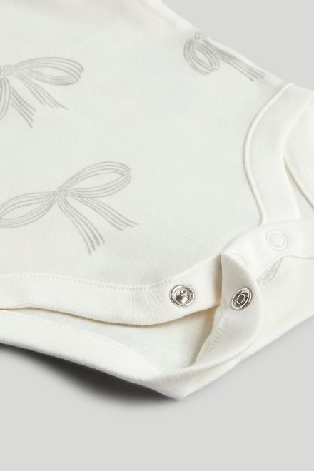 Mothercare / Комплект слип, боди 2 шт., брюки, лонгслив, фартук нагрудный, варежки-царапки и шапка для девочки
