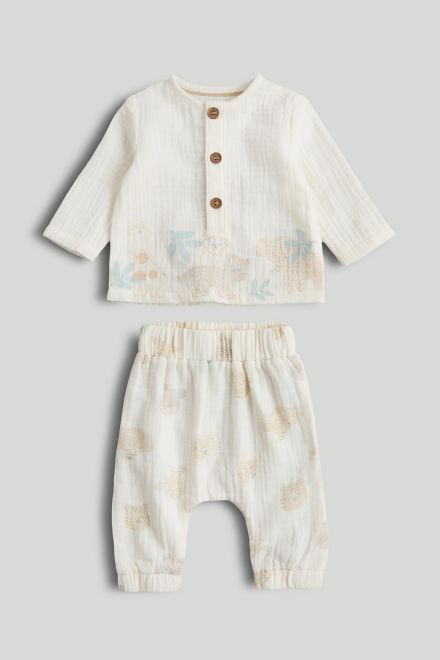 Mothercare / Комплект лонгслив и брюки для мальчика
