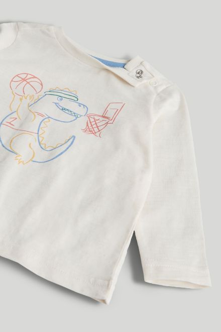Mothercare / Лонгслив с принтом для мальчика
