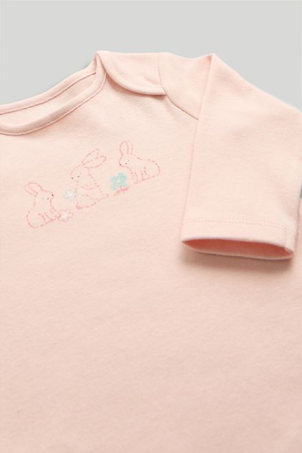 Mothercare / Комплект ползунки, боди и шапка для девочки