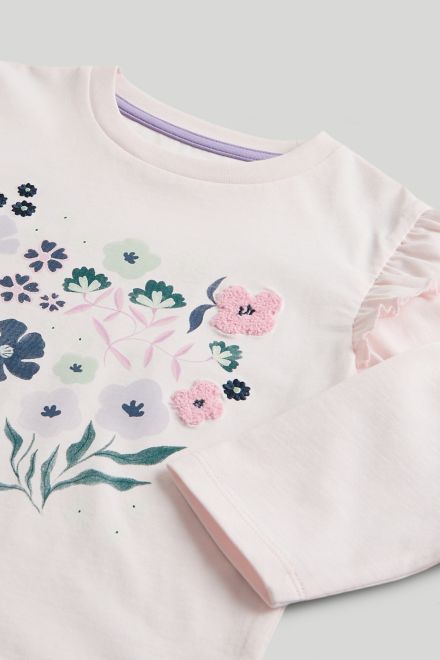 Mothercare / Лонгслив с принтом для девочки