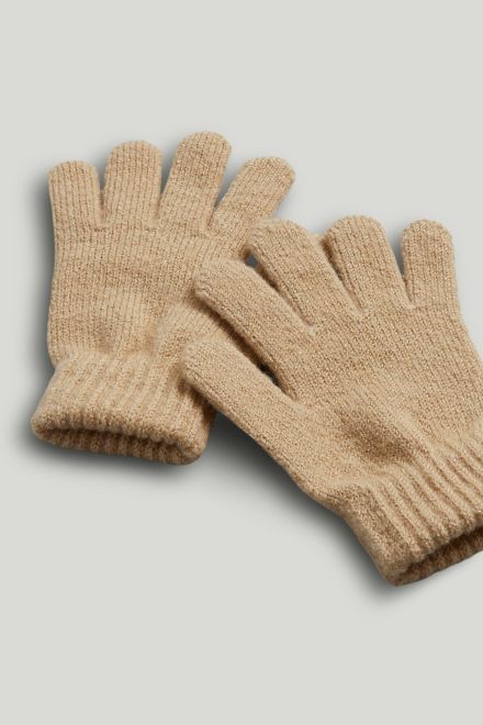 Mothercare / Комплект шапка, шарф и перчатки с бусинами для девочки