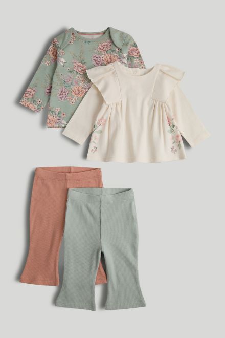 Mothercare / Комплект лонгслив и легинсы, 2 шт. для девочки