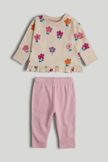 Mothercare / Комплект лонгслив и легинсы для девочки