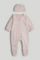 Mothercare / Комплект слип и шапка для девочки