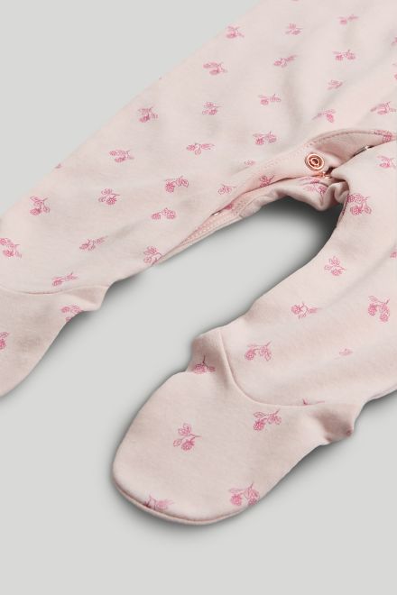Mothercare / Комплект слип и шапка для девочки