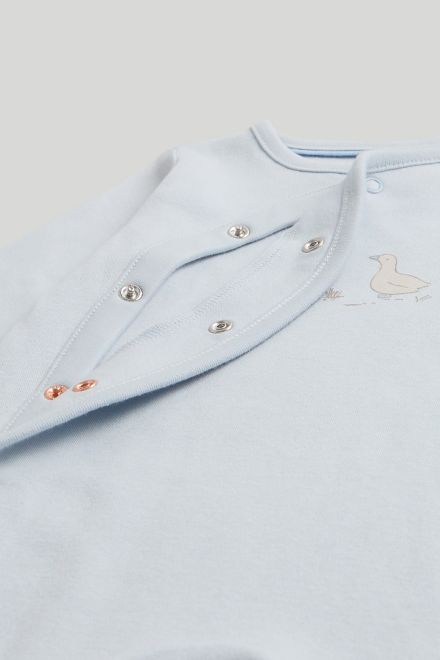 Mothercare / Комплект слип, боди 2 шт., брюки, лонгслив, фартук нагрудный, варежки-царапки и шапка для мальчика