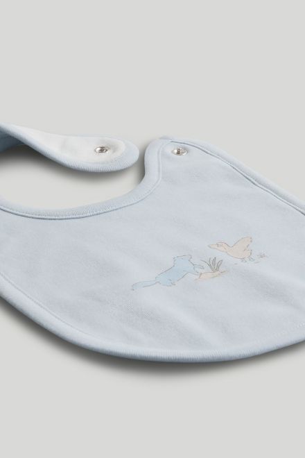 Mothercare / Комплект слип, боди 2 шт., брюки, лонгслив, фартук нагрудный, варежки-царапки и шапка для мальчика