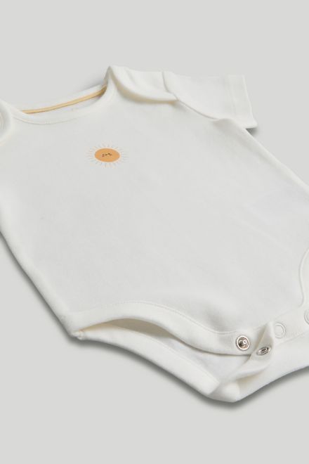 Mothercare / Комплект слип, боди 2 шт., брюки, лонгслив, фартук нагрудный, варежки-царапки и шапка унисекс