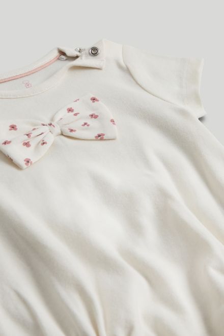 Mothercare / Комплект боди, брюки и шапка для девочки