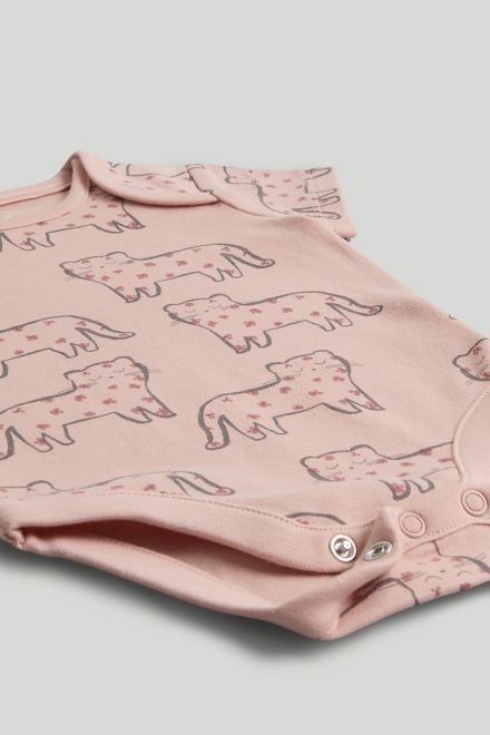 Mothercare / Комплект слип, боди 2 шт., брюки, лонгслив, фартук нагрудный, варежки-царапки и шапка для девочки