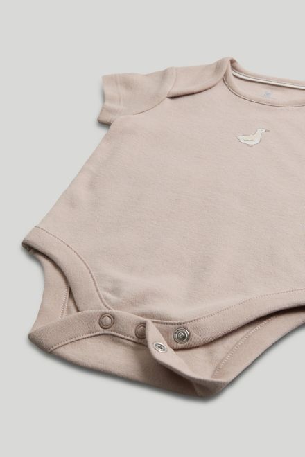 Mothercare / Комплект слип, боди 2 шт., брюки, лонгслив, фартук нагрудный, варежки-царапки и шапка унисекс