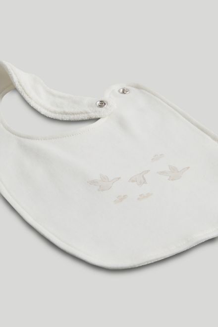 Mothercare / Комплект слип, боди 2 шт., брюки, лонгслив, фартук нагрудный, варежки-царапки и шапка унисекс