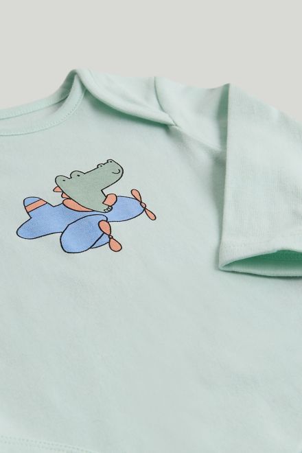 Mothercare / Комплект боди, ползунки и шапка для мальчика