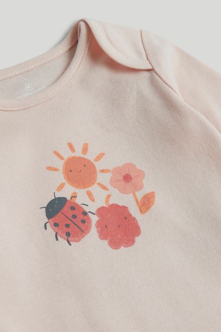 Mothercare / Комплект ползунки, боди и шапка для девочки