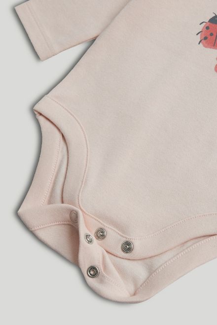 Mothercare / Комплект ползунки, боди и шапка для девочки