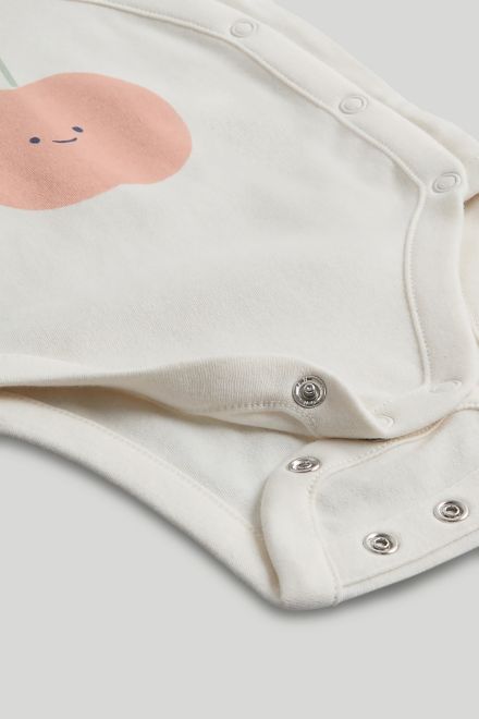 Mothercare / Комплект боди, брюки и шапка для девочки