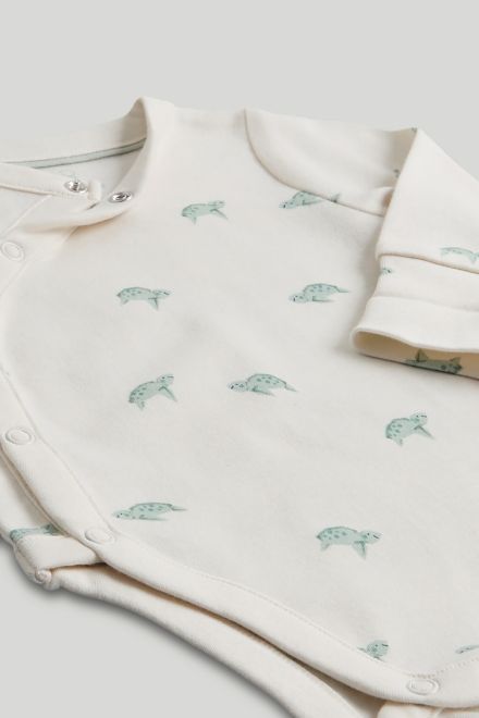 Mothercare / Комплект боди, брюки и шапка унисекс