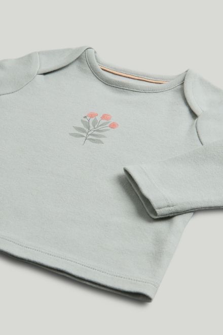 Mothercare / Комплект слип, боди, платье, брюки, лонгслив, фартук нагрудный, варежки-царапки и шапка для девочки