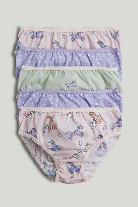 Mothercare / Трусы, 5 шт. для девочки
