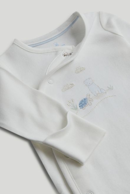 Mothercare / Комплект слип, кардиган и шапка для мальчика
