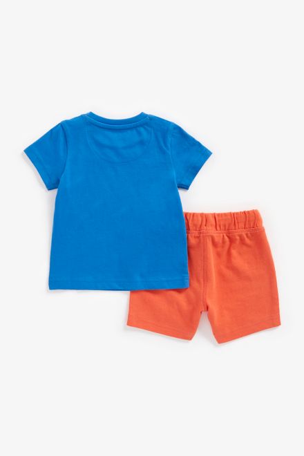 Mothercare / Комплект футболка и шорты трикотажные для мальчика