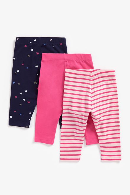 Mothercare / Легинсы, 3 шт. для девочки