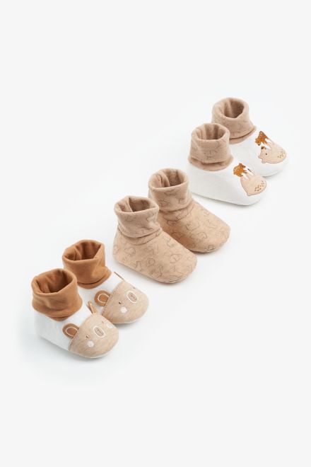 Mothercare / Пинетки, 3 пары унисекс