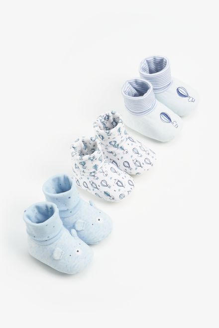 Mothercare / Пинетки, 3 пары для мальчика