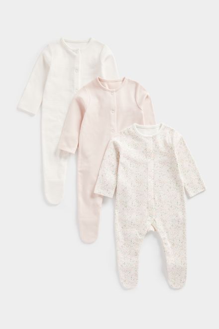 Mothercare / Слип, 3 шт. для девочки