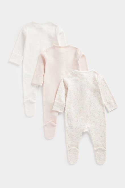 Mothercare / Слип, 3 шт. для девочки