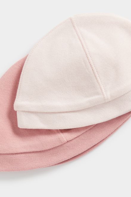 Mothercare / Комплект шапка, 2 шт. и варежки-царапки, 2 пары для девочки