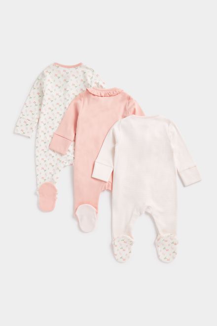 Mothercare / Слип, 3 шт. для девочки