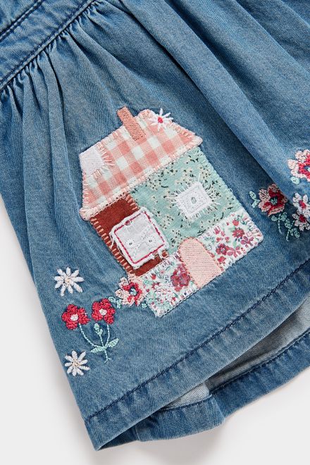 Mothercare / Комплект платье джинсовое и боди для девочки