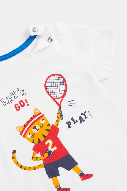 Mothercare / Комплект шорты трикотажные и футболка для мальчика