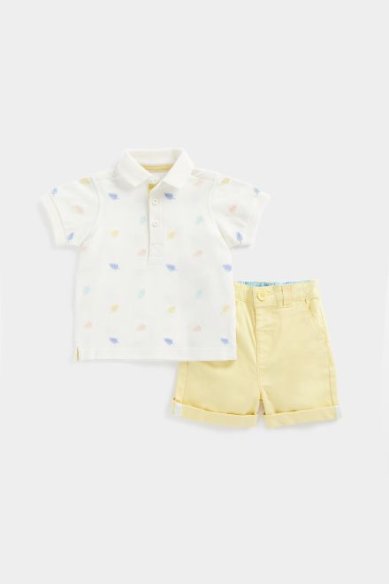 Mothercare / Комплект поло и шорты для мальчика