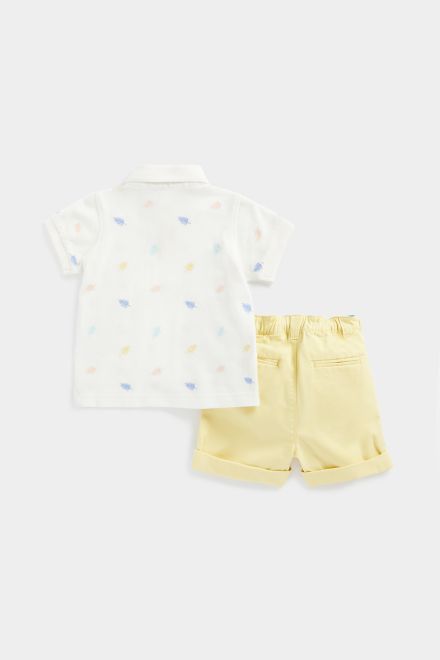 Mothercare / Комплект поло и шорты для мальчика