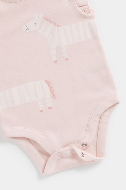 Mothercare / Комплект брюки, боди и шапка для девочки