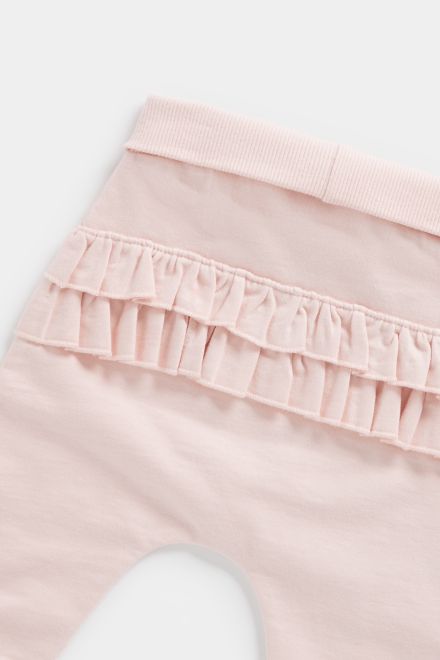 Mothercare / Комплект брюки, боди и шапка для девочки