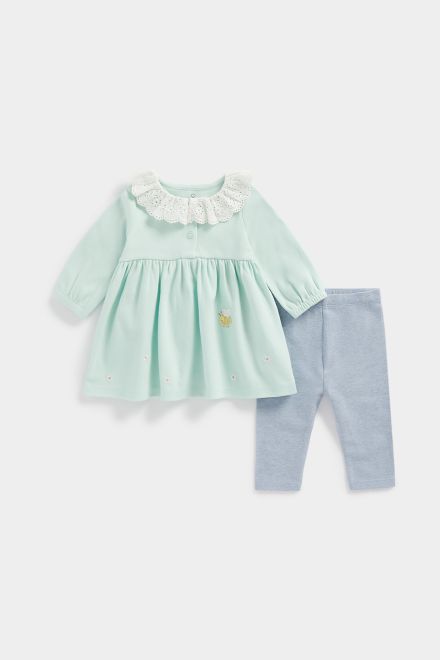 Mothercare / Комплект легинсы и платье для девочки