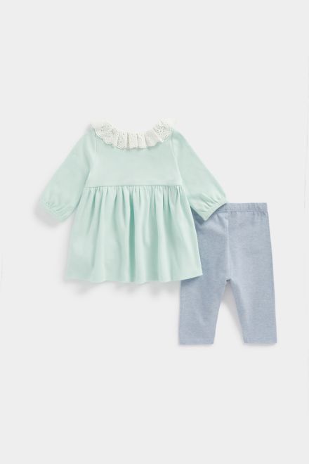 Mothercare / Комплект легинсы и платье для девочки