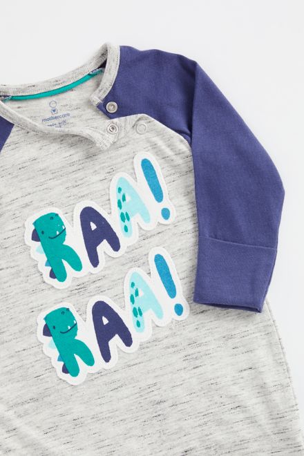Mothercare / Комплект слип и шапка для мальчика