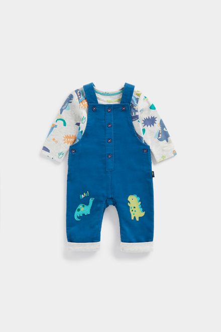 Mothercare / Комплект полукомбинезон и боди для мальчика
