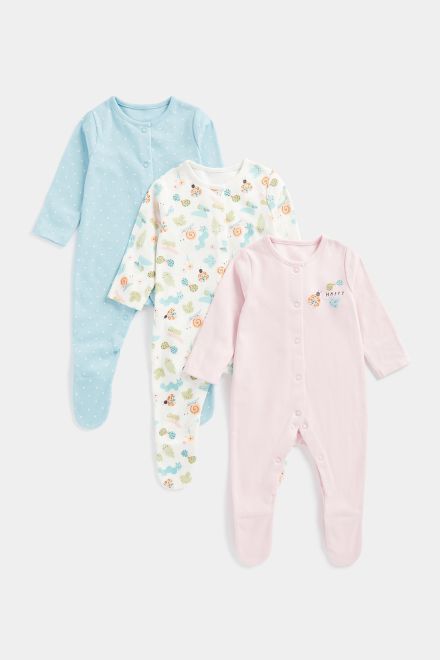 Mothercare / Слип, 3 шт. для девочки