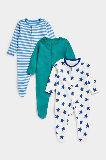 Mothercare / Слип, 3 шт. для мальчика