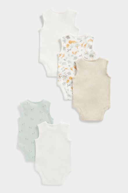 Mothercare / Боди, 5 шт. для девочки