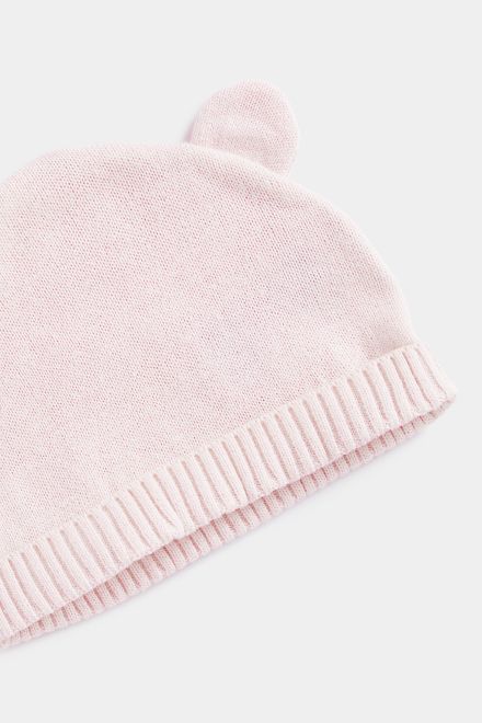 Mothercare / Комплект джемпер трикотажный, брюки и шапка для девочки