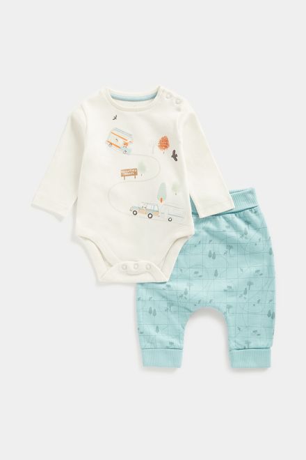 Mothercare / Комплект брюки и боди для мальчика
