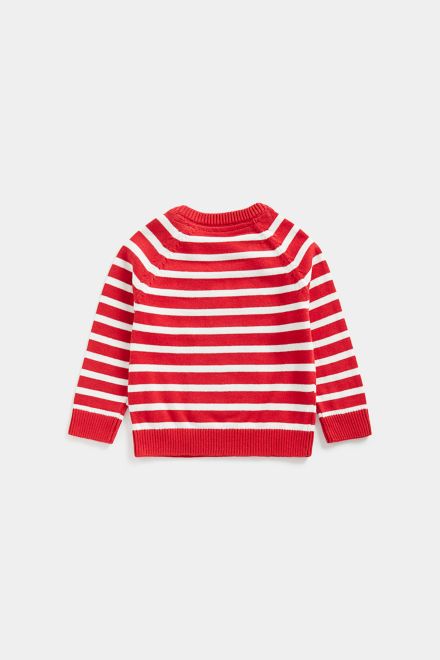 Mothercare / Джемпер вязаный новогодний для мальчика